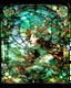 Placeholder: Alphonse Mucha . STAINED GLASS