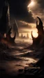 Placeholder: Ugly , Evil rusted hands on an old piano keyboard with spider on the keyboard