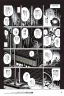 Placeholder: underground tech corridors, manga page, grayscale