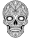 Placeholder: fairy skull, "Intricate Calavera Designs", full view, realistic face, coloring page, only draw lines, coloring book, clean line art, –no sketch, color, –ar 3:4, white background, minimalistic black lines, minimal black color, low level black colors, coloring page, avoid thick black colors, thin black line art, avoid colors, perfect shape, perfect clear lines,