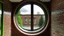 Placeholder: Square windows in round walls