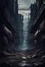 Placeholder: CybPost-Apocalyptic neo cyberpunk Tribal Wasteland , neo cyberpunk, dark space, metal lines, deep colors, dramatic shadows, dark mood , The atmosphere surrealism and minimalism, sharp focus, intricate details, weird, cinematic