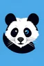 Placeholder: A YouTube channel logo that is simple and minimalistic with a colour palette of blue white and black with a ferret on it