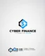 Placeholder: Cyber Finance logo Simple, easy and beautiful logo