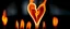 Placeholder: Heart on fire, black background, cinematic, Fuji Film, Anamorphic lens, deep depth of field,