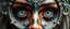 Placeholder: close up portrait of a voodoo double mirror soul gate oracle