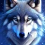 Placeholder: icy blue, anime, mutated wolf,tears, majestic, ominous, ice, wildflower, intricate, masterpiece, expert, insanely detailed, 4k resolution, retroanime style, cute big circular reflective eyes, cinematic smooth, intricate detail , soft smooth lighting, soft pastel colors, painted Rena