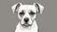 Placeholder: DRAWING OF A DOG WITH SAD EYES