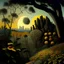 Placeholder: High definition photography of a marvelous landscape, trees, flowers, giant sun, intricate, rock formations, atmosphere of a Max Ernst painting, Henri Rousseau, thoughtful, interesting, a bit appalling, smooth