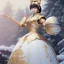 Placeholder: smooth hyper realistic, beautiful Japanese goddess robot hands, run on dark cosmos background, cat еye, extremely sharp detail, finely tuned detail, ultra high definition, 8 k, unreal engine 5, ultra sharp focus, accurate sword wings, positive smile, lot of details, fit within portrait, Ambiance winter, perfect composition, perfect hair, perfect hands, finger up gestures