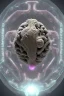 Placeholder: sheep brain cyborg, in the matrix style