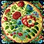 Placeholder: Rosemaling, plants, flowers, detailed, realistic