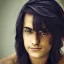 Placeholder: Male Chachi Townsend wide dark brown eyes black hair