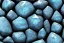 Placeholder: Blue raindrops on a rock, close up view, photo quality, stone marble, ultra realistic