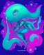 Placeholder: an ethereal and pastel alien creature, with shifting limbs and slender composition, is climbing through a strange wild landscape , highly polished, chrome airbrush style, dreamlike composition, color penciling color palette, surrealistic retro-futurism, rotoscoping, psychedelic pop aesthetic, Camilla d'errica, pop surrealism, highly detailed, arthur lismet, artstation, 1960s psychedelic drawing with art nouveau motifs, munch, vibrant, extra terrestrials art, vintage , anime