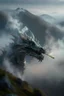 Placeholder: portrait of dragon blowing some smoke rings on mountain top, storm brewing,shot on Hasselblad h6d-400c, zeiss prime lens, bokeh like f/0.8, tilt-shift lens 8k, high detail, smooth render, down-light, unreal engine, prize winning