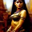 Placeholder: portrait beautiful face Cleopatra ,busty,ancient metal armor balanciaga fashion clothe painting by gaston bussiere, greg rutkowski, yoji shinkawa, yoshitaka amano, tsutomu nihei, donato giancola, tim hildebrandt, oil on canvas, cinematic composition, extreme detail,fit full head inside picture