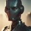 Placeholder:  marvel Comics, face, photorealism, hdr, 16k, octane effect, unreal engine, cinema 4d, POTRAIT, Fantasy, titanium suit, unreal engine 5, scifi