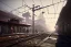 Placeholder: fruitvale bartstation, oakland california, urban , streetview, downtown, slums , fog , realistic, unity, scriptable render pipeline , cinematic lighting.