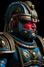 Placeholder: Aztec space marine hyperrealistic