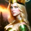 Placeholder: portrait 'beautiful Sexy busty Blonde Sif',long hair,horned helmet, celtic tattoed,crystal clear green eyes,painting by gaston bussiere, greg rutkowski, yoji shinkawa, yoshitaka amano, tsutomu nihei, donato giancola, tim hildebrandt, oil on canvas, cinematic composition, extreme detail,fit full head inside picture,32k