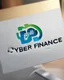 Placeholder: Cyber Finance logo Simple, easy and beautiful logo