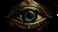 Placeholder: Egyptian eye of Horus abstract nft cyber realistic