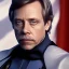 Placeholder: extremely detailed 8k hyperspace wallpaper,complete and photo realistic detailed head to waist stunning photo realistic portrait of mark hamill as luke skywalker in star wars with short lenght, Symmetrical, soft, fine, warm, photo realistic hair, blue eyes, professional majestic photo realistic painting by Ed Blinkey, Atey Ghailan, by Jeremy Mann, Greg Manchess, Antonio Moro, trending on ArtStation, Intricate, High Detail, Sharp focus, dramatic, by greg rutkowski,harsh, striking face, pilot