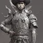 Placeholder: Insanely detailed photograph of an “portrait of Echo Knight ” with intricate half plate chest armor, intricate embroidered cowboy hat, handsomely clear face and hyperdetailed painting by Ismail Inceoglu Huang Guangjian and Dan Witz CGSociety ZBrush Central fantasy art album cover art,8K, hdr, romantic, mysterious, ominous, hands focused on a D20, jewelry, motivated