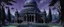Placeholder: A purplish black otherworldly Arabian palace with UFOs painted by Claude Monet