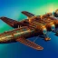 Placeholder: fullbody Drawing of 'sketch of Steampunk Air Vehicles',intricate detail,andrea bonelli,Kilian Eng,Ohrai,evan lee,Aleksandr Sidelnikov,KyuYong Eom,three quarters frontal aerial view,toned colors,16k