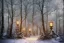 Placeholder: FOREST LANTERN WINTER PATH FALL