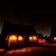 Placeholder: Dark horror old Viking village at night hd 4k 8k