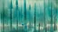 Placeholder: A cyan forest covered in fog designed in ancient Egyptian architectures and sculptures painted by Paul Klee