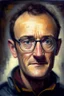 Placeholder: Someone named Hilmar 40 years old, data scientist oil painting