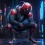 Placeholder: Fhoto full body, reality, Raw, the animal snail as cyberpunk spiderman costum, digital art, intricate details, powerful composition, captivating, , trending on artstation, sharp focus, studio photo, intricate details, highly detailed, by addie_digi