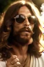 Placeholder: Jesus smoking with sun glasses