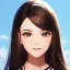 Placeholder: red long haired woman, casual clotting, realistic, HD4k, watery cloud background, close up shot,