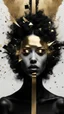 Placeholder: minimalism,Abstract black and gold minimalism geometric surreal beautiful fashion portrait,splash art explosion,minimalist surreal surrounding background,surreal lonely depth,deep soul spirit,fantasy surreal geometry,flat,utopia,album art,cover art,album cover,cinematic,8k,epic movie still,sharp focus,by Gustav Klimt,pascal blanche,rutkowski,repin,artstation hyperrealism painting concept art of detailed character,design matte painting,leaf
