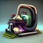 Placeholder: vacuum system simple illustration realistic art true sharp colors shiny