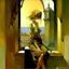 Placeholder: window, Alex Maleev, Leonor Fini, Yves Tanguy, Alphonse Mucha