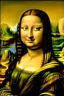 Placeholder: mona lisa if she was grimace