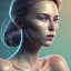 Placeholder: head and shoulders portrait of a women 8k resolution concept art portrait