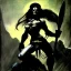 Placeholder: Death Dealer by Frank Frazetta style