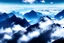 Placeholder: clouds and epic mountains, photography, ultra hd, 4k, hyperrealism