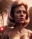 Placeholder: Ultra Realistic retro sci-fi movie, classic ovni levitating, 1960 year, waist up view portrait, blonde woman, sweet teenager Jane Fonda face, perfect iris, glow eyes, face makeup, tight latex coat, many people, Retro sci-fi style, soft color, highly detailed, unreal engine 5, ray tracing, RTX, lumen lighting, ultra detail, volumetric lighting, 3d, finely drawn, high definition, high resolution.