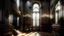 Placeholder: Luxurious Victorian mansion indoors, in the main wall there it a rectangular frame for a painting, cinematic lighting, octane rendering, 8k, ultra high definition, unreal engine, hyperrealism.