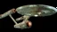 Placeholder: a screen capture from a star trek movie of a battle-damaged starship enterprise IN the year 2380 IS IN A BATTLE with monster ufos sci-fi meticulous, highly-polished, photorealistic, studio production, intricately detailed, GALACTIC, directed by gene Roddenberry, move saucer section forward and nacelles back