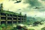 Placeholder: The Last of us FEDRA Military Hiroshima Bombing, no people just scenery