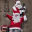 Placeholder: santa, banksy